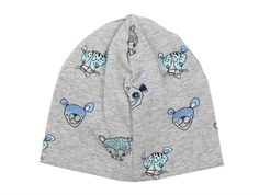 Soft Gallery beanie grey melange zoo